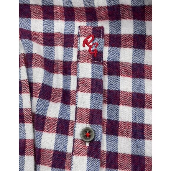 Robert Graham Gunzer Classic Fit Check Button-Down Shirt NWT Brushed Cotton Sm - Picture 6 of 10